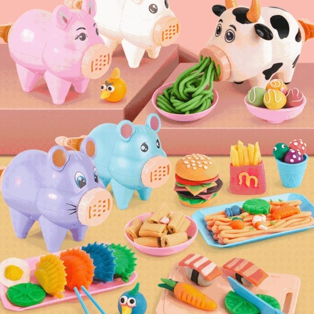 fabrica de plastilina DIY Color Clay Noodle Machine