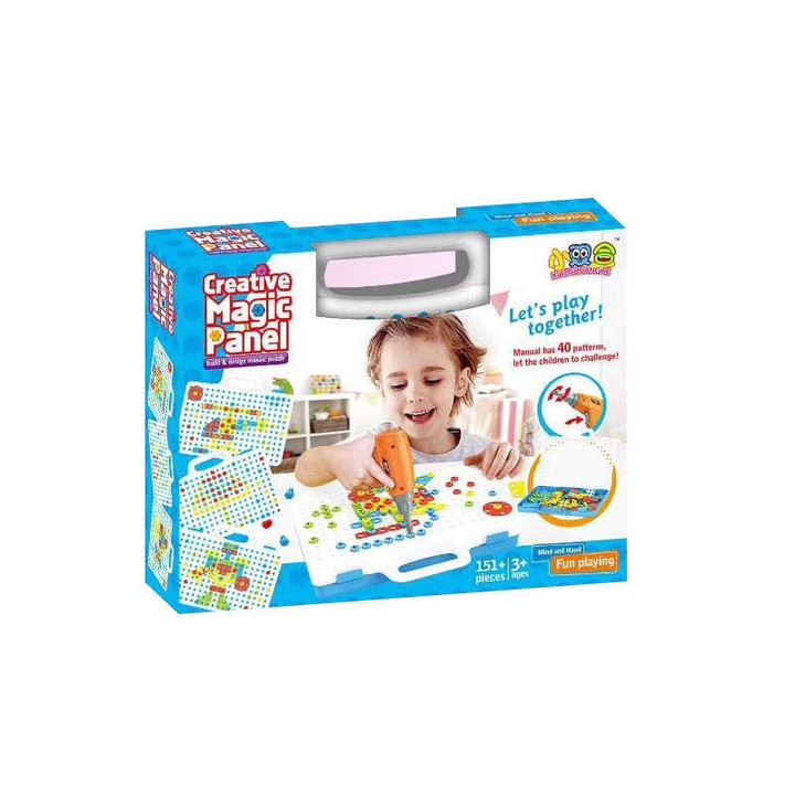 Taladro eléctrico de armar en panel