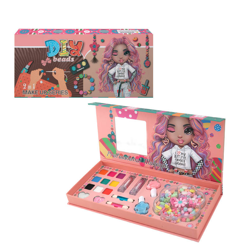 kit de maquillaje y joyería