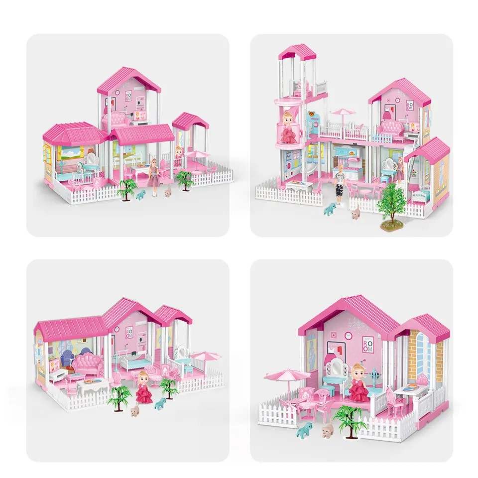 Kit de casa de muñecas para girl