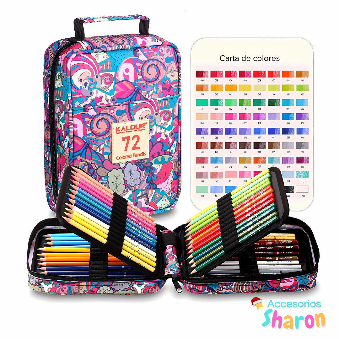 Estuche de Colores Kaolur 72 piezas
