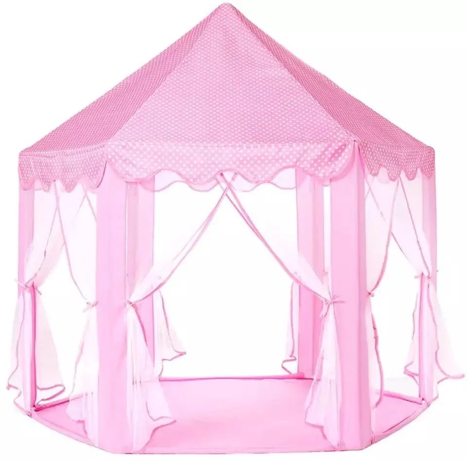 Carpa Rosada y Azul Hexagonal