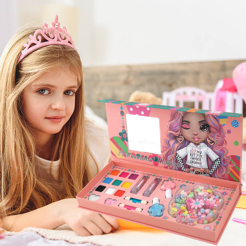 kit de maquillaje y joyería