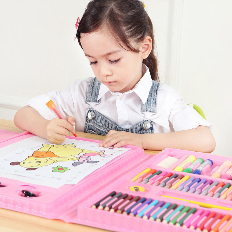 Set de dibujo de 208 piezas