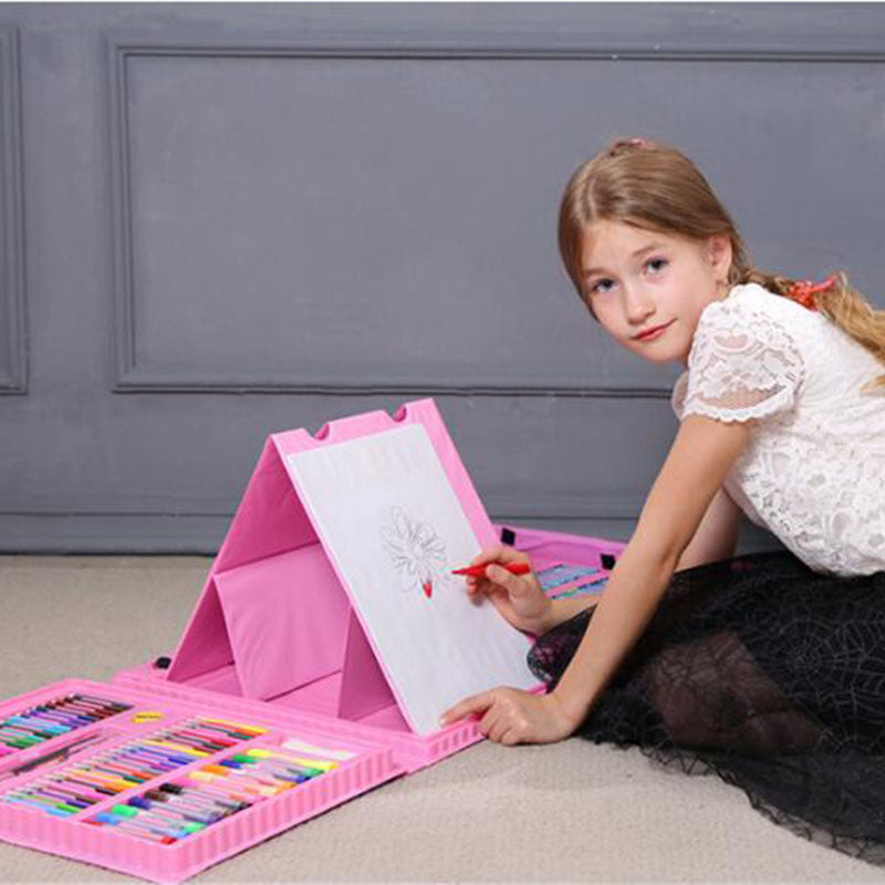 Set de dibujo de 208 piezas