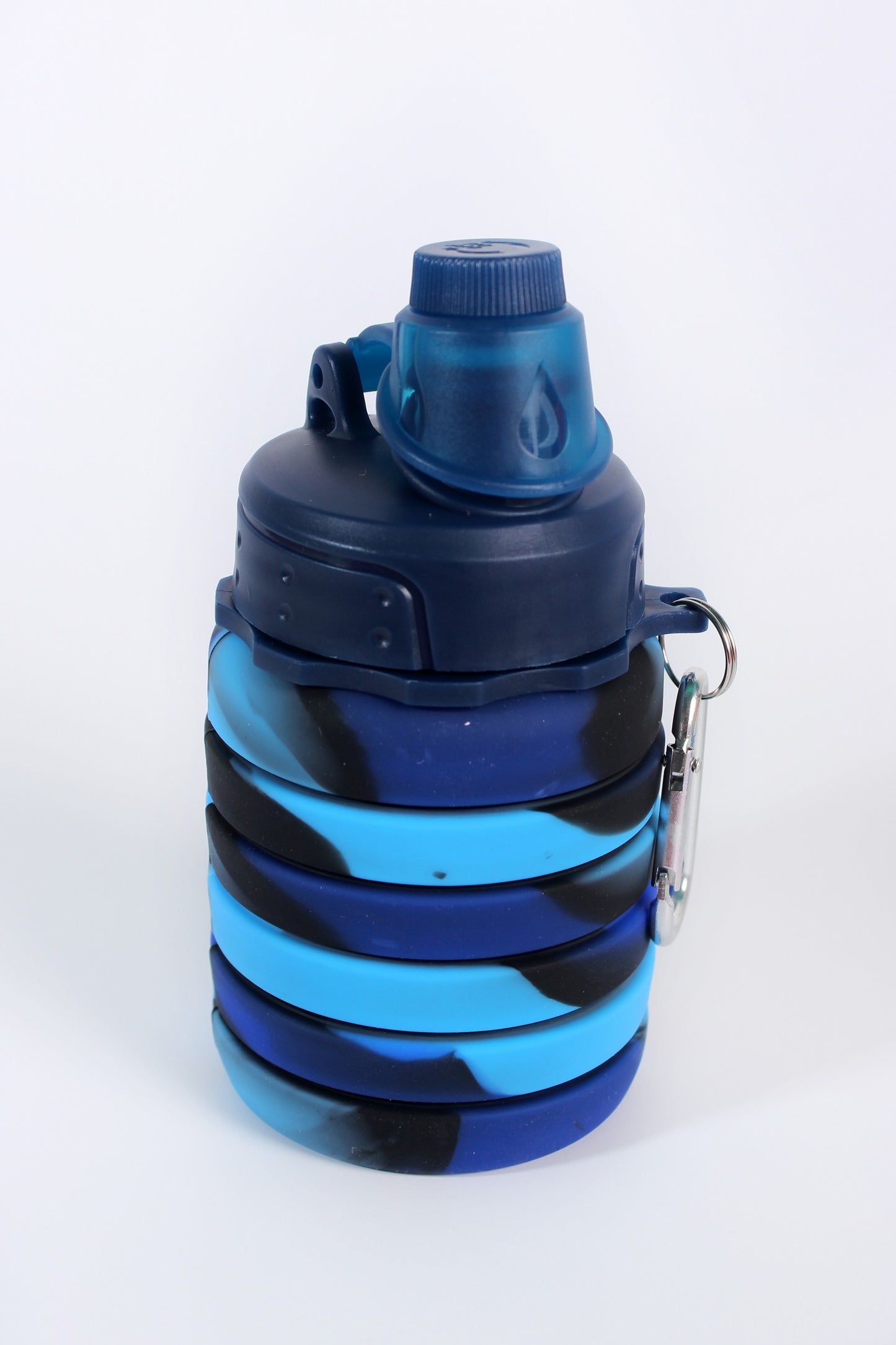 Envase plegable + cooler + silicona (Moderno, novedoso, ejercicio, senderismo)