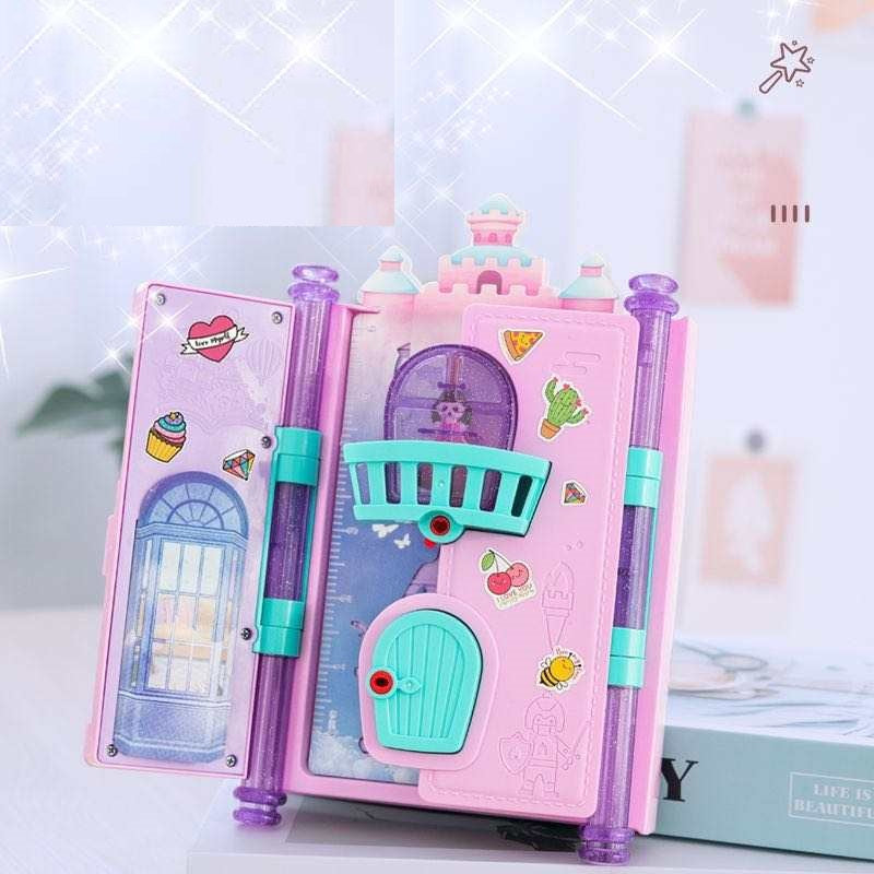 Diario para niñas con cerradura
