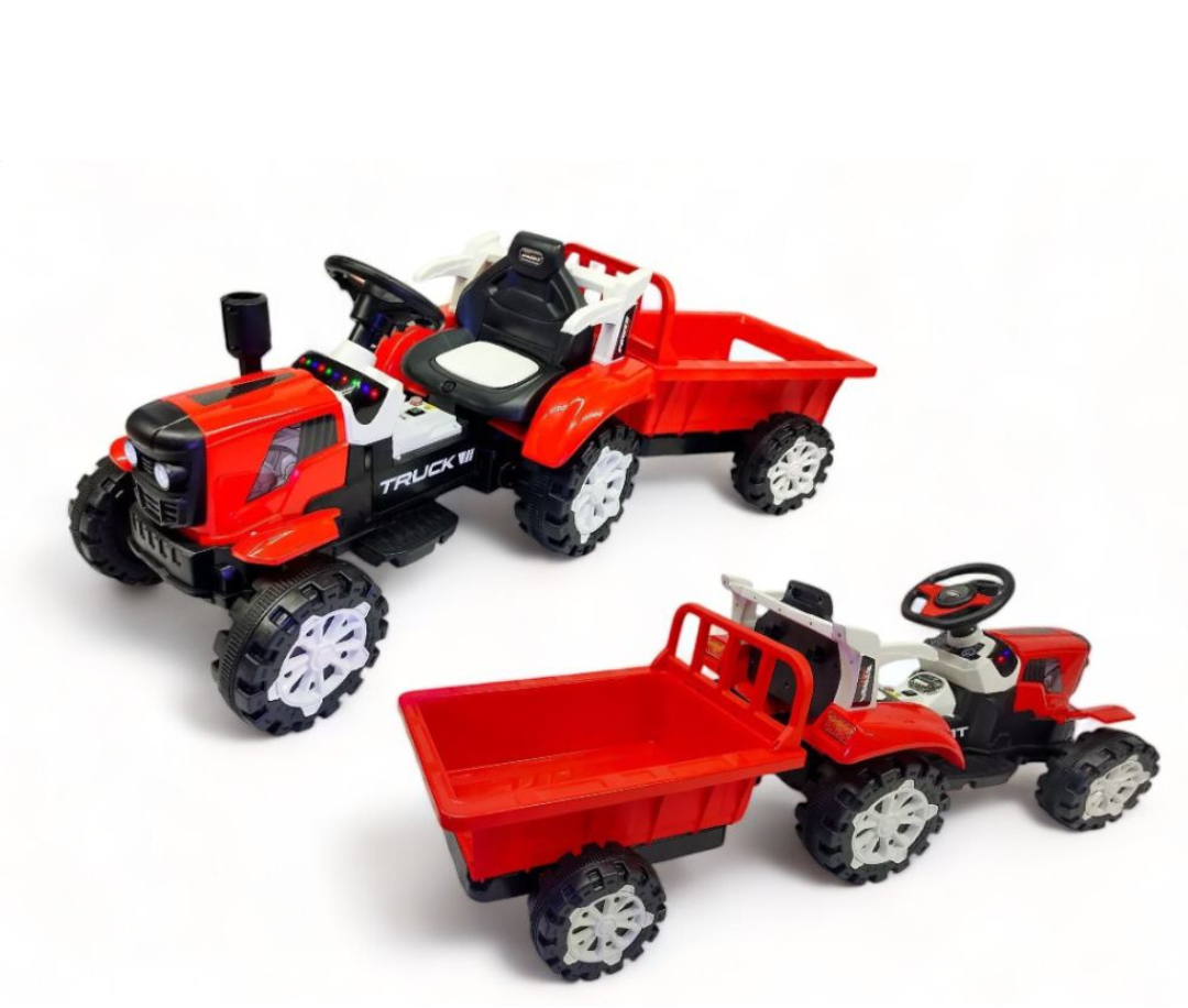 Tractor Gigante recargable para niños