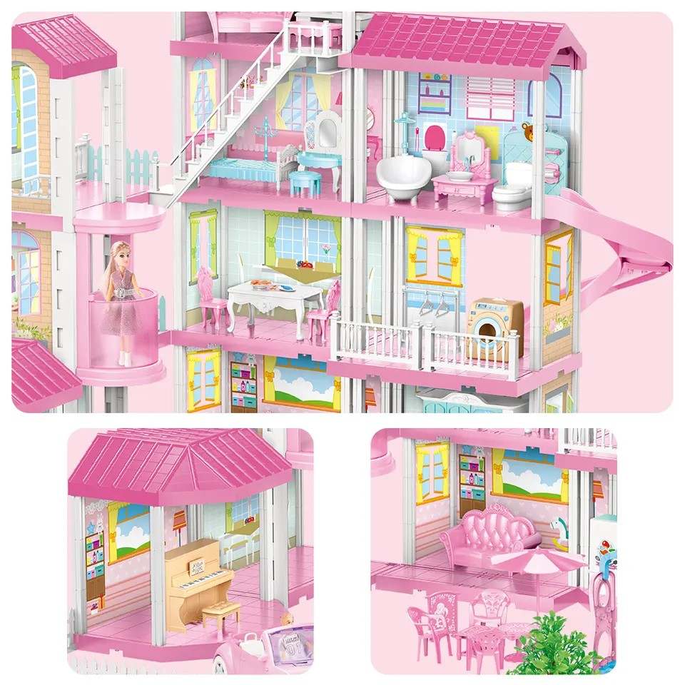 Kit de casa de muñecas para girl