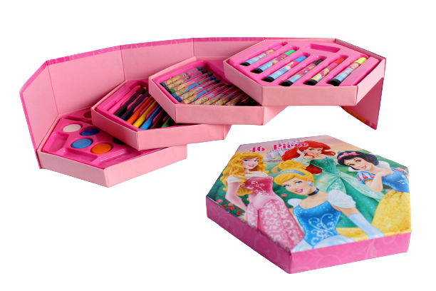 Hermoso set de colores de 46 piezas