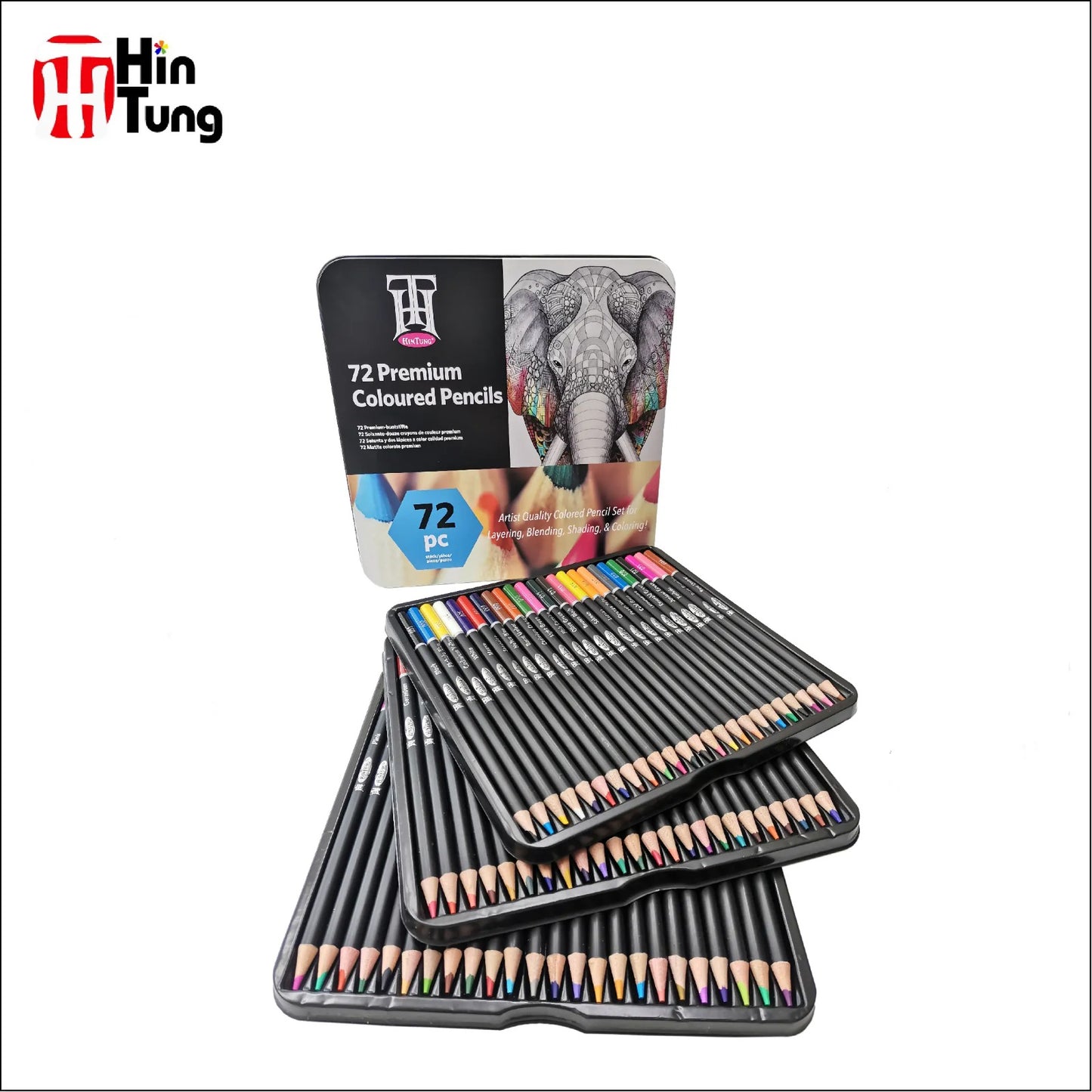 Set de dibujos 72 piezas Elefante