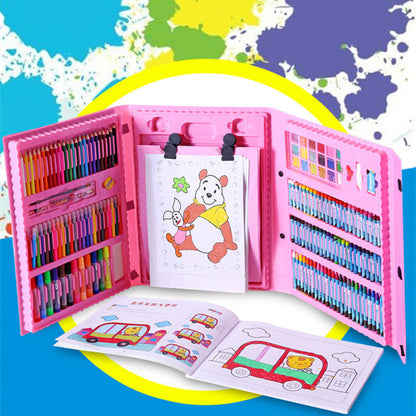 Set de dibujo de 208 piezas