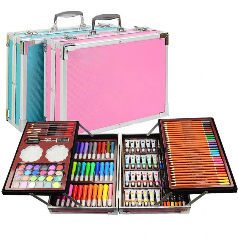 Kit modelo maleta de colores de 145 piezas