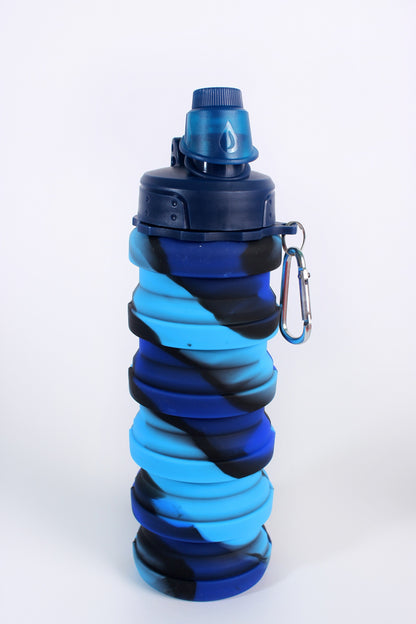 Envase plegable + cooler + silicona (Moderno, novedoso, ejercicio, senderismo)