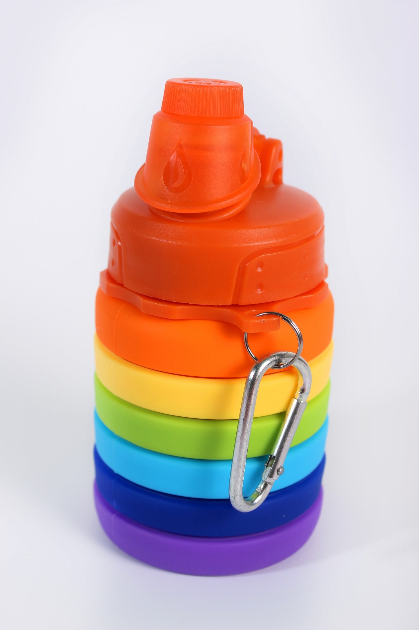 Envase plegable + cooler + silicona (Moderno, novedoso, ejercicio, senderismo)