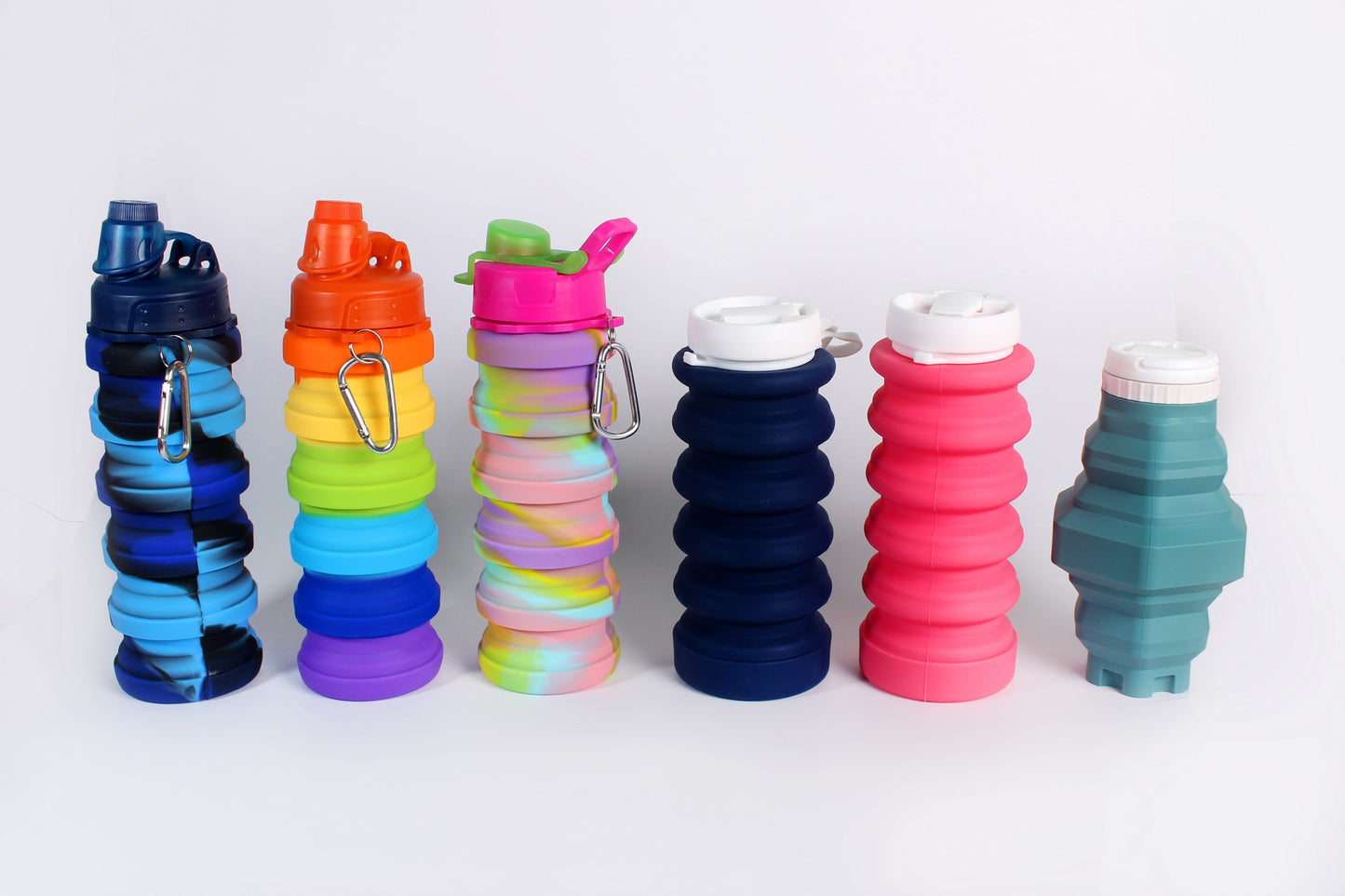 Envase plegable + cooler + silicona (Moderno, novedoso, ejercicio, senderismo)